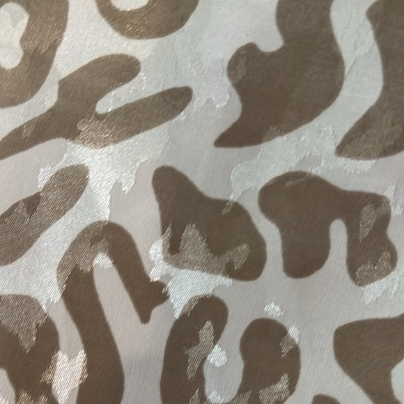 VINTAGE Silky Leopard Print Top - Picture 3 of 3